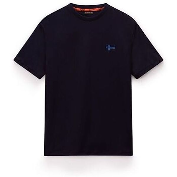 Napapijri  T-Shirts & Poloshirts S-SORANO NP0A4IEH-1761 BLU MARINE günstig online kaufen