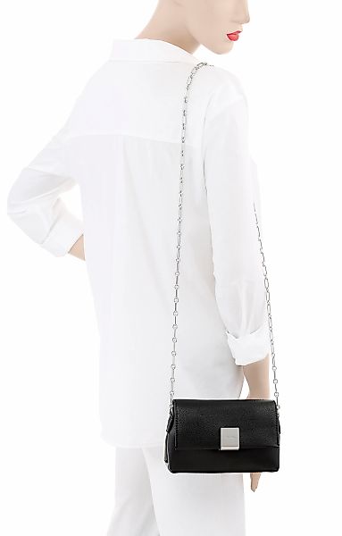 Calvin Klein Umhängetasche "CK PLAQUE SM CROSSBODY W/CHAIN", Schultertasche günstig online kaufen