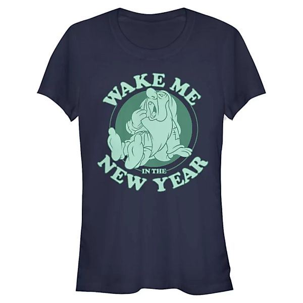 Disney - Schneewittchen - Schlafmütze New Year - Neujahr - Frauen T-Shirt günstig online kaufen