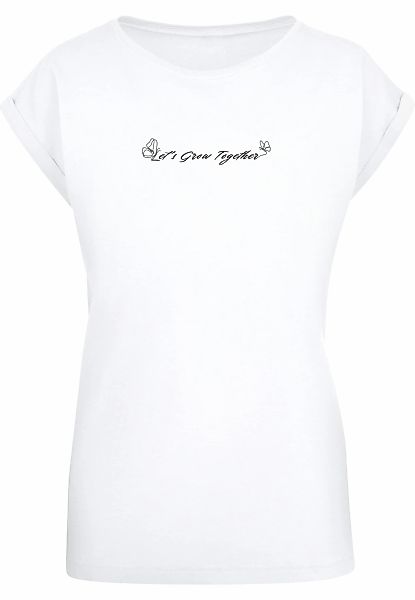 Merchcode T-Shirt "Merchcode Ladies Lets Grow Together Tee" 1 Stk. günstig online kaufen