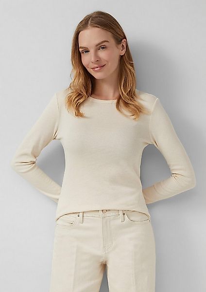 s.Oliver Langarmshirt T-Shirt Longsleeve im Slim Fit günstig online kaufen