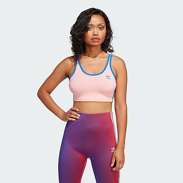 adidas Originals Tanktop ADICOLOR 3-STREIFEN BUSTIER günstig online kaufen