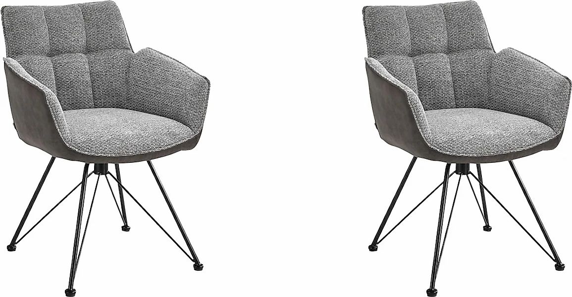 set one by Musterring Esszimmerstuhl "Frisco-B" (Set) 2 Stk. Chenille  Micr günstig online kaufen