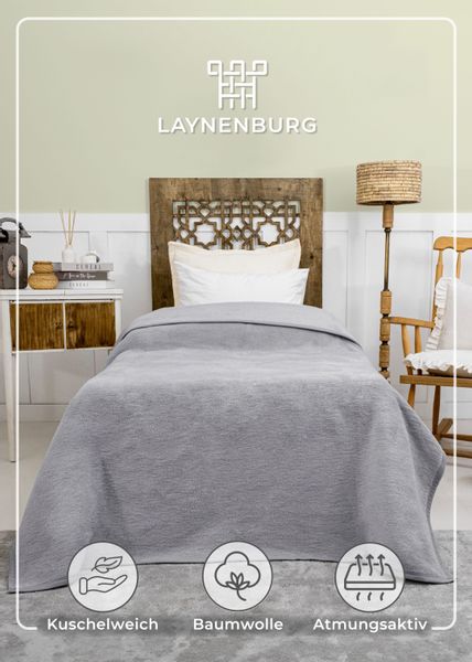 Wohndecke Wohndecke aus Baumwolle - Kuscheldecke, günstig online kaufen