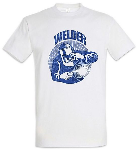 Urban Backwoods Print-Shirt Urban Backwoods Welder I Herren T-Shirt Weiß Gr günstig online kaufen
