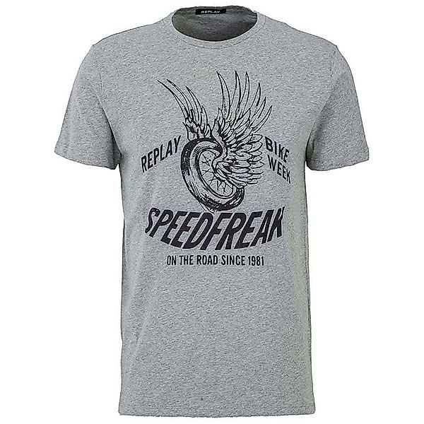 Replay M6130.000.2660.m02 T-shirt 3XL Grey Melange günstig online kaufen
