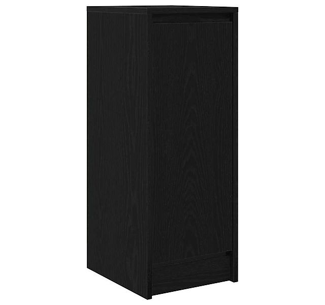 vidaXL Sideboard Sideboard Schwarz Eichen-Optik 29,5x34x76 cm Holzwerkstoff günstig online kaufen
