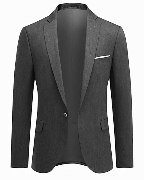 Allthemen Sakko Herren Anzugjacke im Slim Fit eleganter Sakko für Business günstig online kaufen