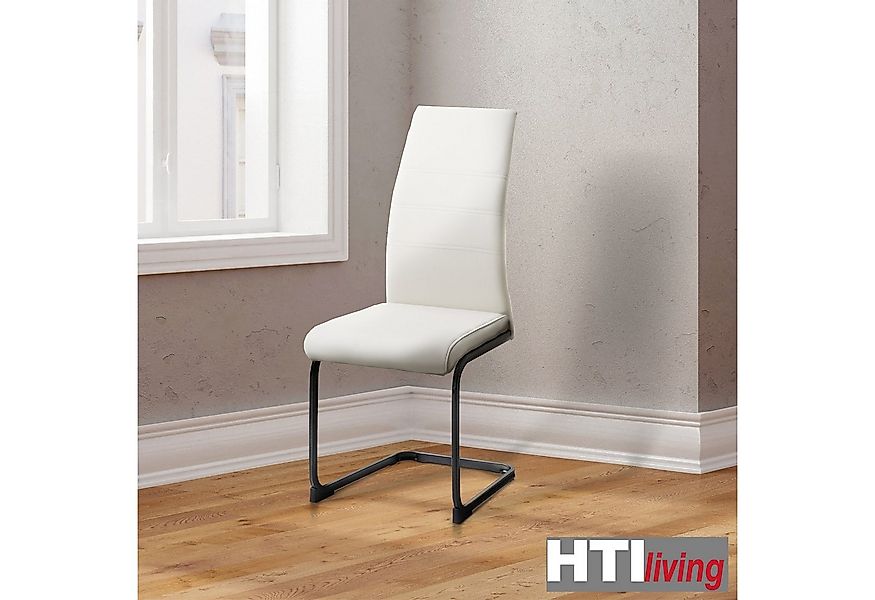 HTI-Living Freischwinger Schwingstuhl SallyP PU Beige (Set, 2 St), Freischw günstig online kaufen