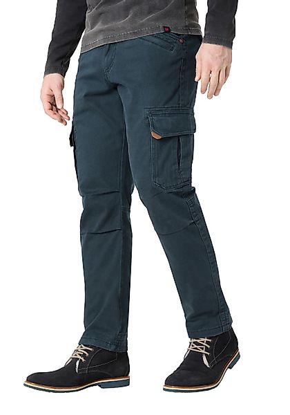 Timezone Herren Cargo Hose REGULAR BENTZ - Regular Fit - Braun Grau Grün Bl günstig online kaufen