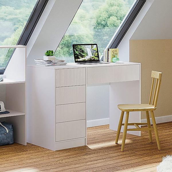 Bellamio Schreibtisch Livny (Bürotisch mit 5 günstig online kaufen