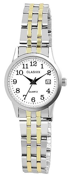 Clasixx Quarzuhr 1800260 mit Gliederarmband, Datumsanzeige günstig online kaufen