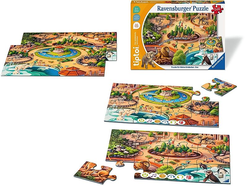 Ravensburger Puzzle tiptoi® Puzzle für kleine günstig online kaufen
