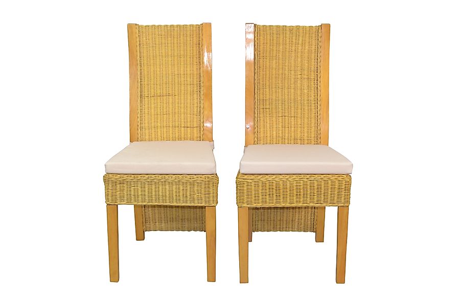 moebel-direkt-online Rattanstuhl Luis (Spar-Set, 2 St), günstig online kaufen