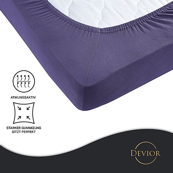 Devior Spannbettlaken für 180x200cm Boxspringbett-Matratzen bis günstig online kaufen