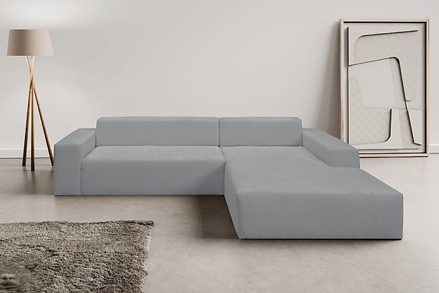 WERK2 Ecksofa »Zeus-XL, Mega-Sofa mit großer Sitztiefe, Stellmaße 311cm x 2 günstig online kaufen