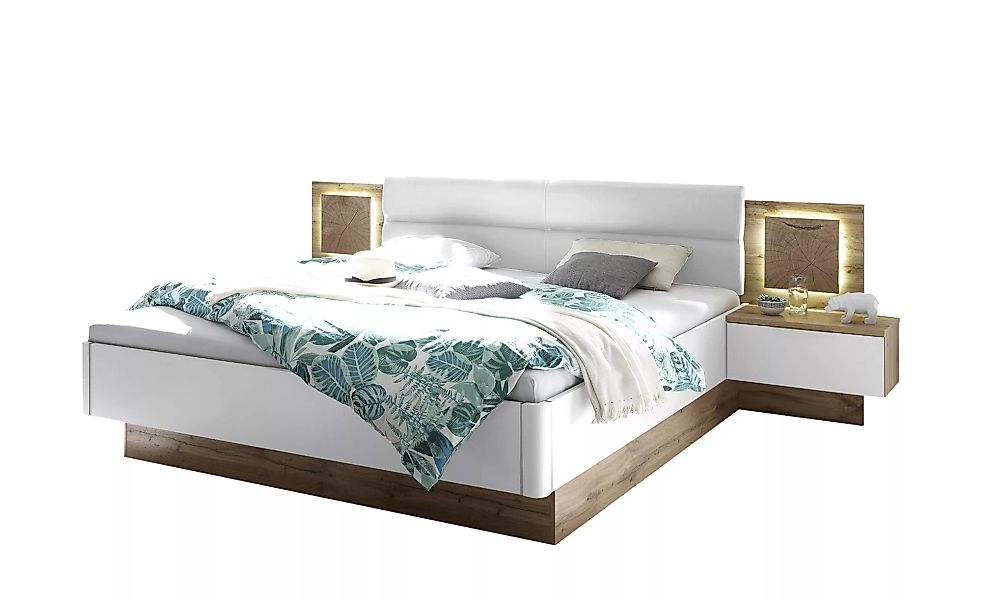 Bettanlage - weiß - 305 cm - 96 cm - 205 cm - Betten > Bettgestelle - Möbel günstig online kaufen