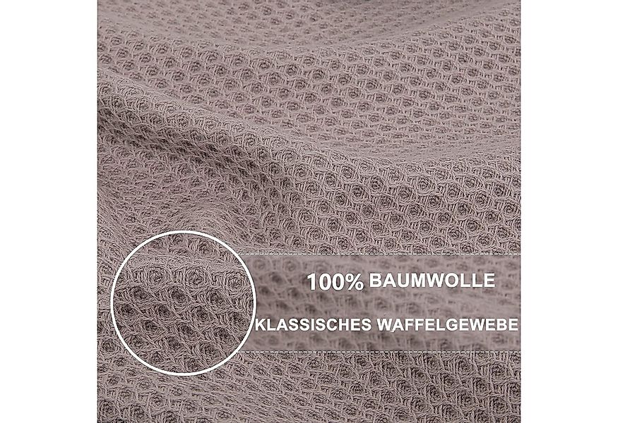 STILVORA Geschirrtuch 6-teiliges Küchentuch Set Mit Schlaufe 100% Baumwolle günstig online kaufen
