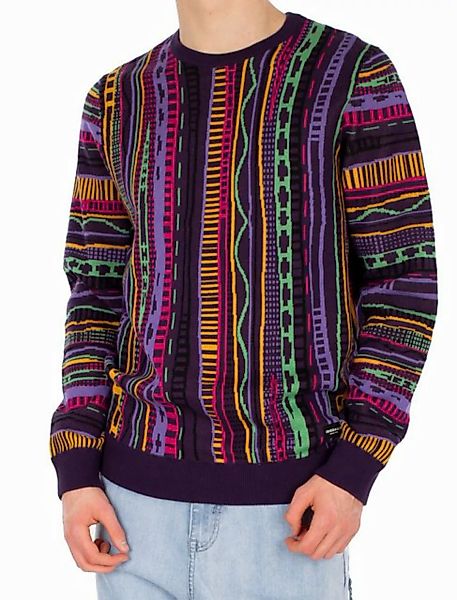 iriedaily Strickpullover Stylischer Iriedaily Theodore Knit - [deep purple] günstig online kaufen