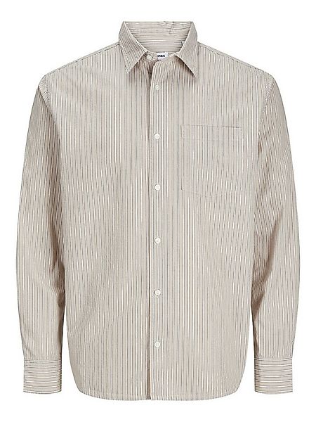 Jack & Jones Langarmhemd JJECODY POPLIN SHIRT LS SN mit Streifen Muster günstig online kaufen