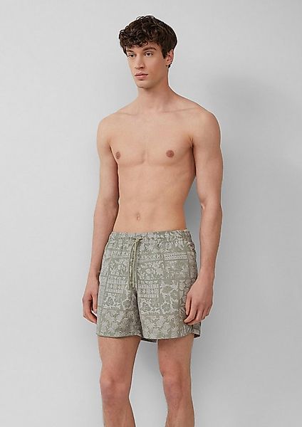 s.Oliver Badehose Badehose Badeshorts mit All-over-Print und Eingrifftasche günstig online kaufen