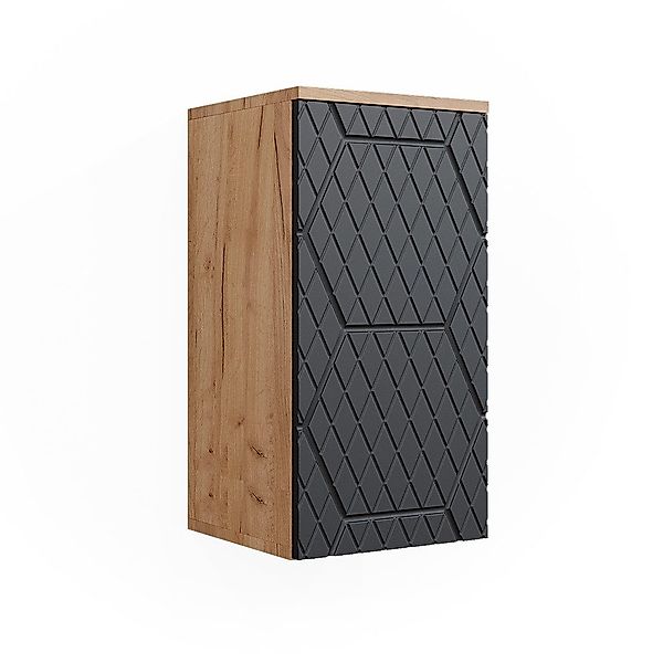 Vicco Hängeschrank Irma, Goldkraft Eiche/Anthrazit, 30 günstig online kaufen