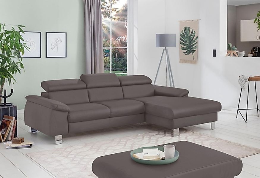 COTTA Polstergarnitur »Komaris L-Form, B: 242 bzw. 100 cm (Set: Ecksofa & H günstig online kaufen