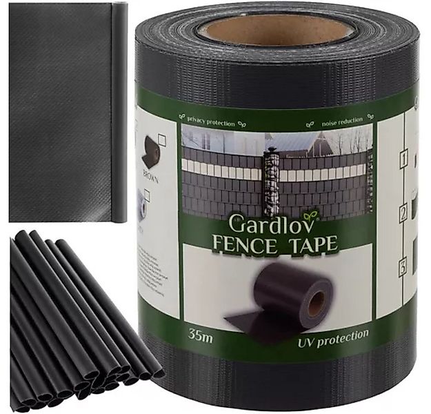 Gardlov Sichtschutzstreifen Sichtschutzstreifen Zaunstreifen Rolle 35m PVC günstig online kaufen