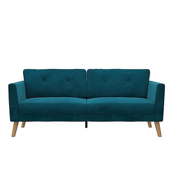 loft24 Sofa Daya, 1 Teile, 2er-Sitzer, Couch mit Samtbezug, Breite 192 cm günstig online kaufen