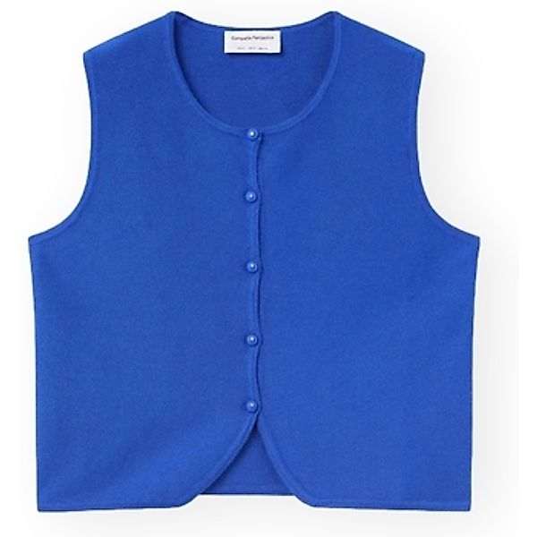 Compania Fantastica  Strickjacken COMPAÑIA FANTÁSTICA Top 10216 - Blue günstig online kaufen