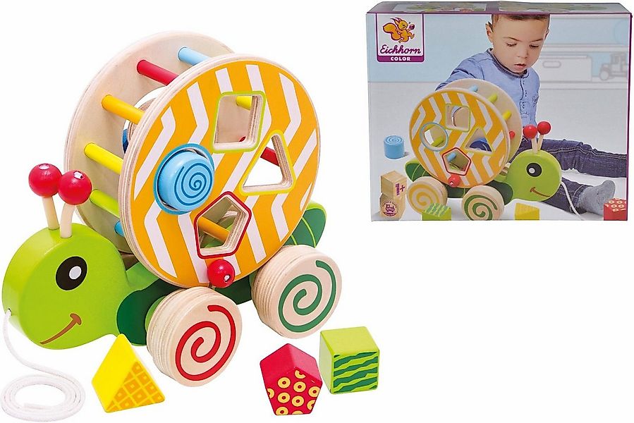 Eichhorn Nachziehtier Color, Nachzieh-Stecktier, Fördert die Motorik und di günstig online kaufen