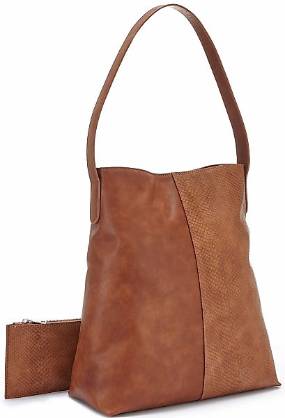 Vivance Shopper "Schultertasche" mit kleiner Innentasche, Handtasche, Damen günstig online kaufen