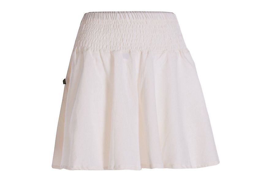 Vishes Minirock Damen Mini-Rock Baumwolle Casual elastischer Bund Alternati günstig online kaufen