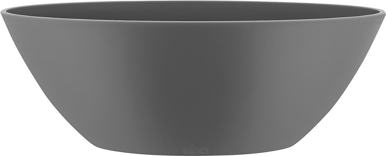 Elho Übertopf Elho Übertopf Brussels Ø 20 x 10,5 cm anthrazit günstig online kaufen