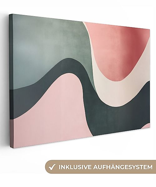 OneMillionCanvasses® Leinwandbild Abstrakt - Wellen - günstig online kaufen