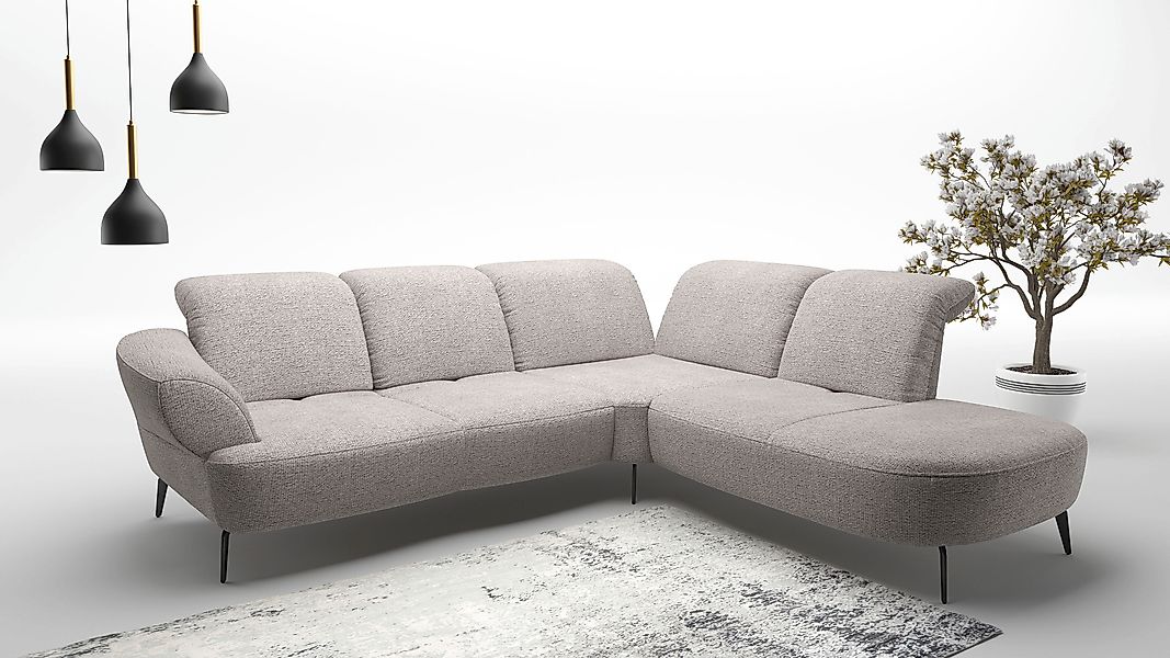 sit&more Ecksofa »Dance, L-Form, inkl. Sitztiefenverstellung« inkl. Click&S günstig online kaufen