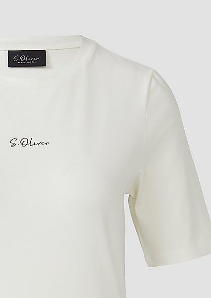 s.Oliver BLACK LABEL Kurzarmshirt T-Shirt günstig online kaufen