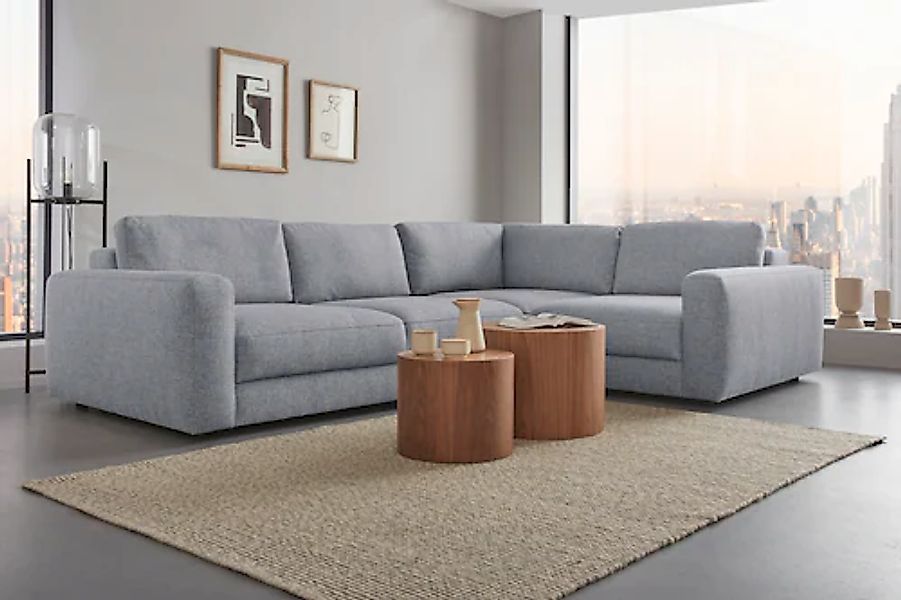 Places of Style Ecksofa "Bloomfield, L-Form", In verschiedenen Größen günstig online kaufen