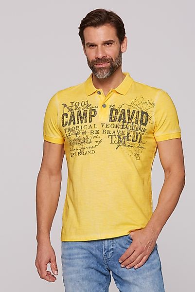 CAMP DAVID Poloshirt aus Baumwolle günstig online kaufen