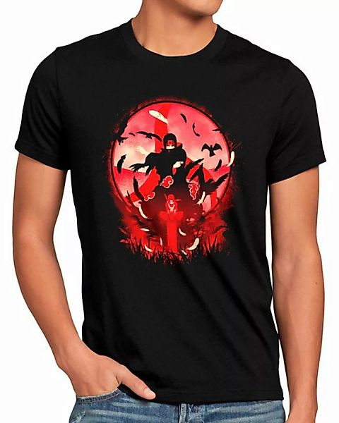 style3 Print-Shirt Herren T-Shirt Mangekeyo Eye kakashi sasuke hatake shika günstig online kaufen