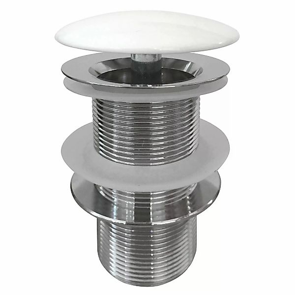 Domberg Ablaufventil DB4001 für Waschbecken ohne Überlauf Keramikabdeckung günstig online kaufen
