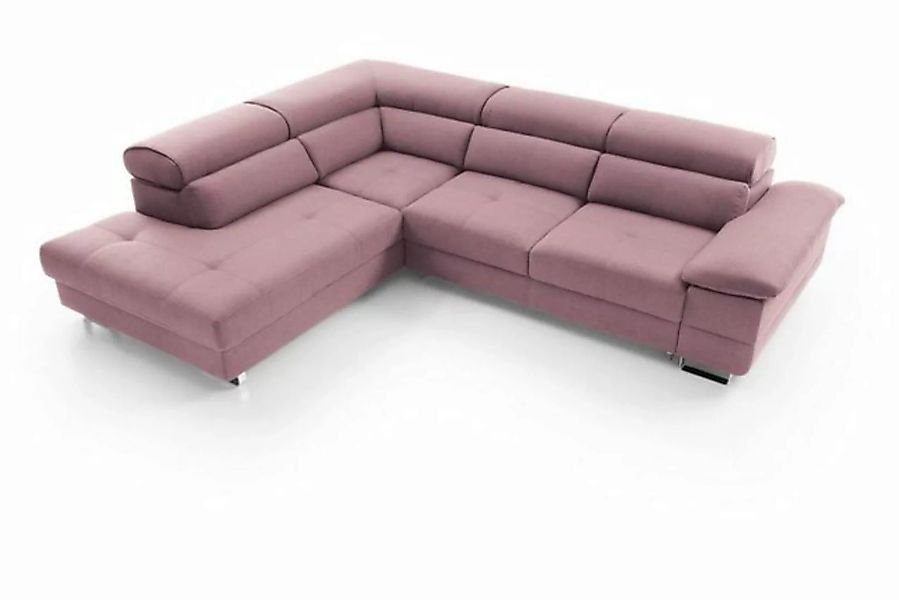JVmoebel Ecksofa Blaues Textil Sofa Ecksofa Sofa Couch Polster Wohnlandscha günstig online kaufen