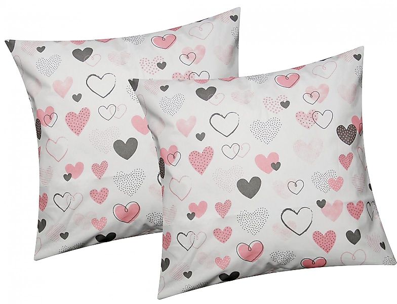 Heubergshop Kissenbezug, (2 Stück), 40x40cm Kissenhülle günstig online kaufen