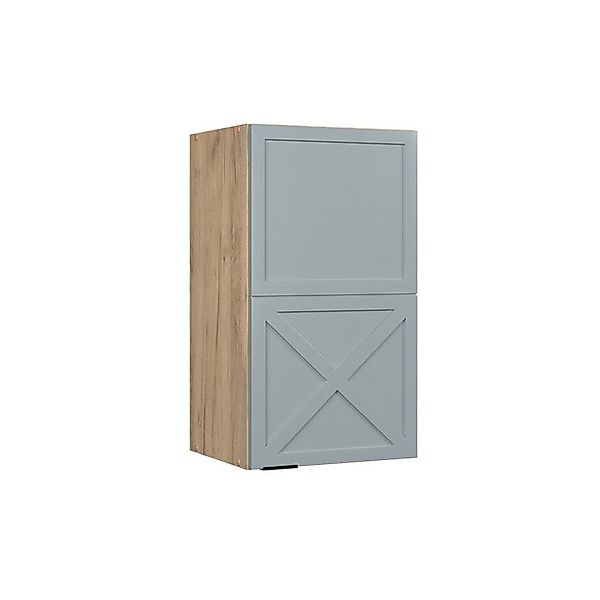 Vicco Hängeschrank Fame-Line, Hellblau-grau/Goldkraft Eiche, 40 günstig online kaufen