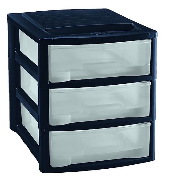 M home Schubladenbox Bürobox Briefablage DIN A4 3 Ablage Fächer Organizer A günstig online kaufen