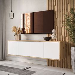 ALLHOUSE24 Lowboard MANDY Artisan Eiche - günstig online kaufen