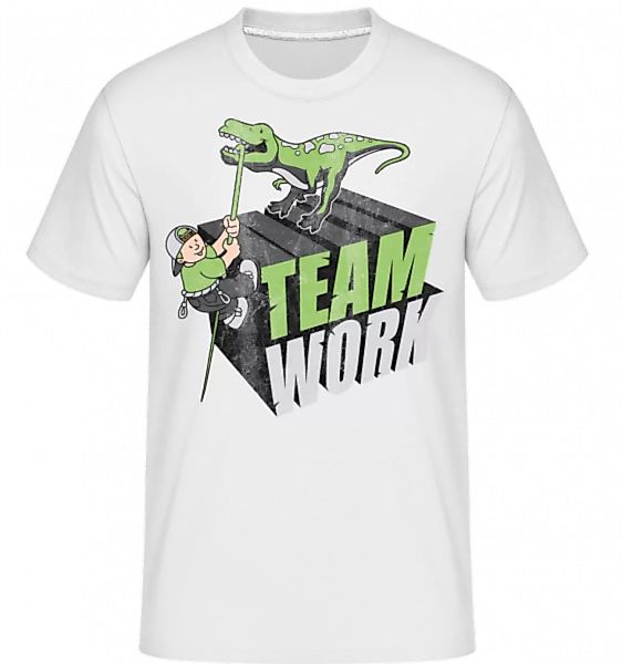 Dino Team Work · Shirtinator Männer T-Shirt günstig online kaufen