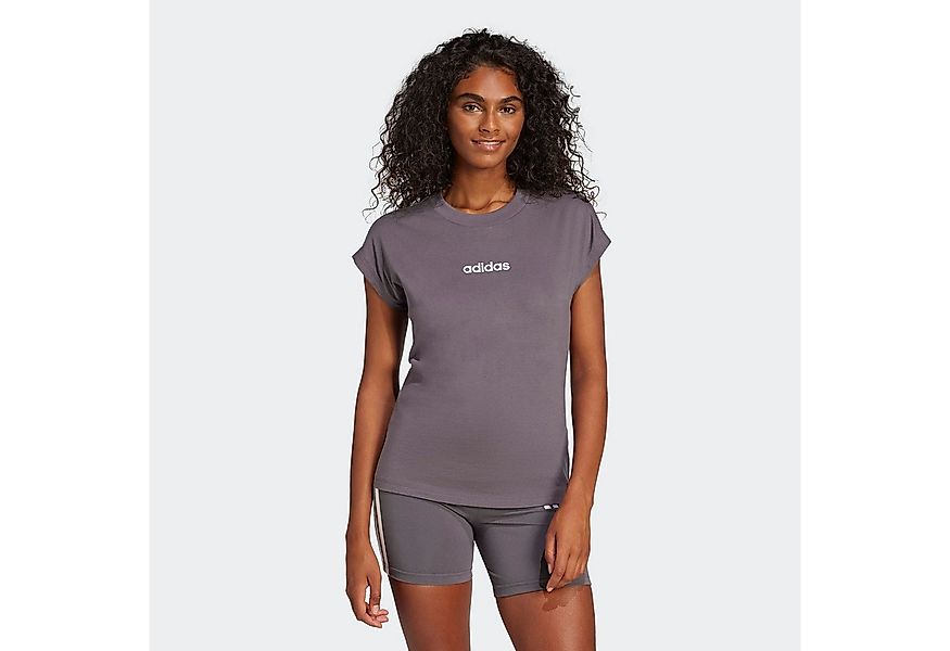 adidas Sportswear T-Shirt ESSENTIALS LINEAR COTTON sportlicher Stil, Kurzar günstig online kaufen