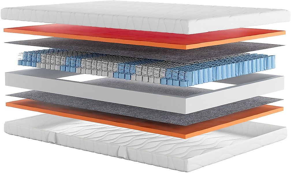 Taschenfederkernmatratze Black Diamond Comfort, Matratze 90x200, günstig online kaufen