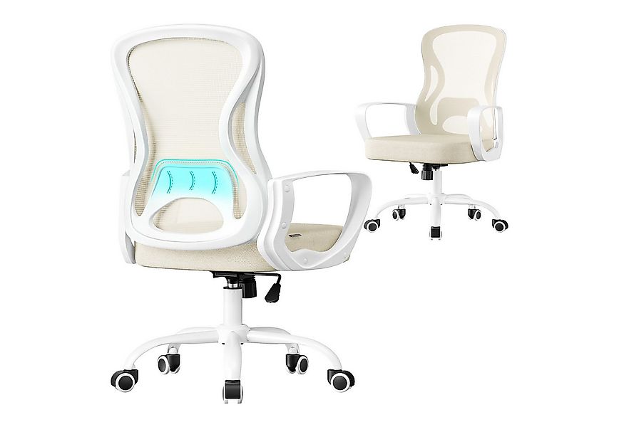 SONGMICS Bürostuhl ergonomisch, Drehstuhl mit Netzgewebe, Schreibtischstuhl günstig online kaufen